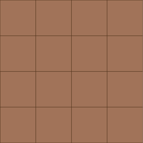 Фальш-квадрат плитка-модуль светло-кирпичный (032) 60х60, Keramark (Керамарк)