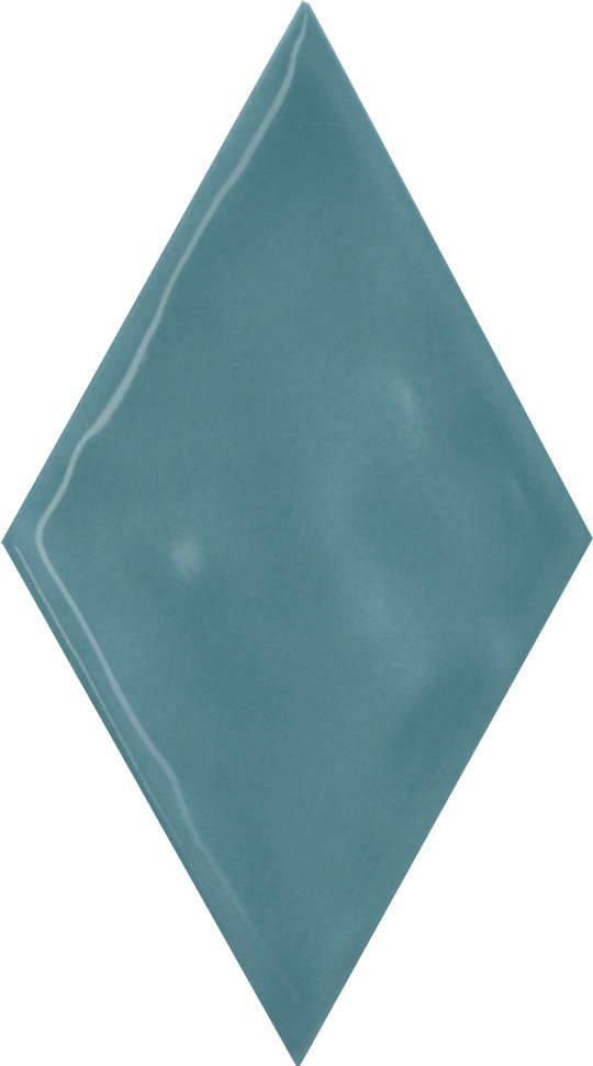 Декор KMD2SRB010BN Риад бирюзовый глянцевый 13,5x7,8x0,9, Kerama Marazzi (Керама Марацци)