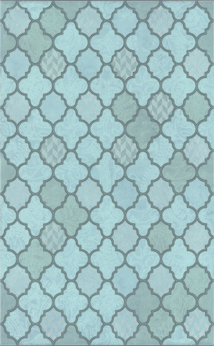 Декор OP\A22\6328 Фоскари бирюзовый глянцевый 25x40x0,8, Kerama Marazzi (Керама Марацци)