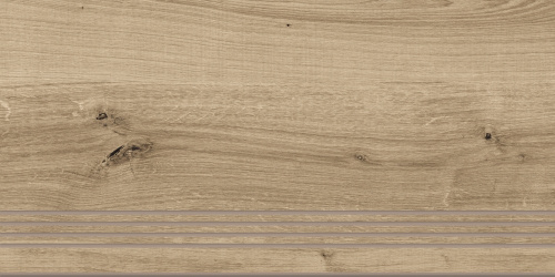 Ступень WS4O156 Woodhouse (Вудхаус) бежевая темная 29,7х59,8, Cersanit
