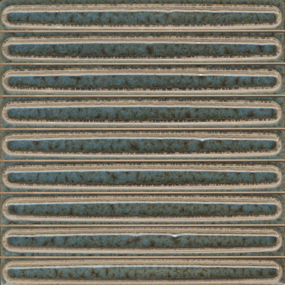 Декор KMD2SOB002BN чипсет Далия бирюзовый тёмный глянцевый 20x20x0,95, Kerama Marazzi (Керама Марацци)