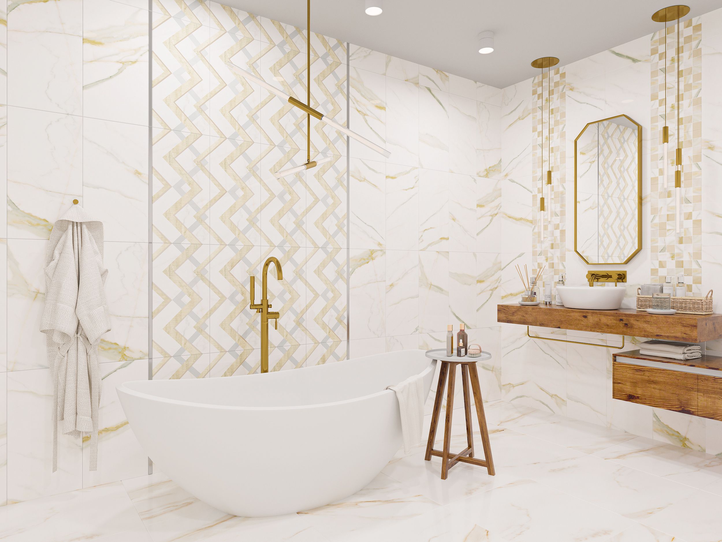 Коллекция плитки Apulia Oro (Апулиа Оро) 31,5х63, Azori (Азори)