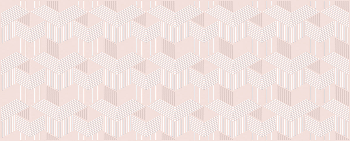 Декор 588282002 Lounge (Лаунж) Blossom Geometria розовый 20,1х50,5, Azori (Азори)