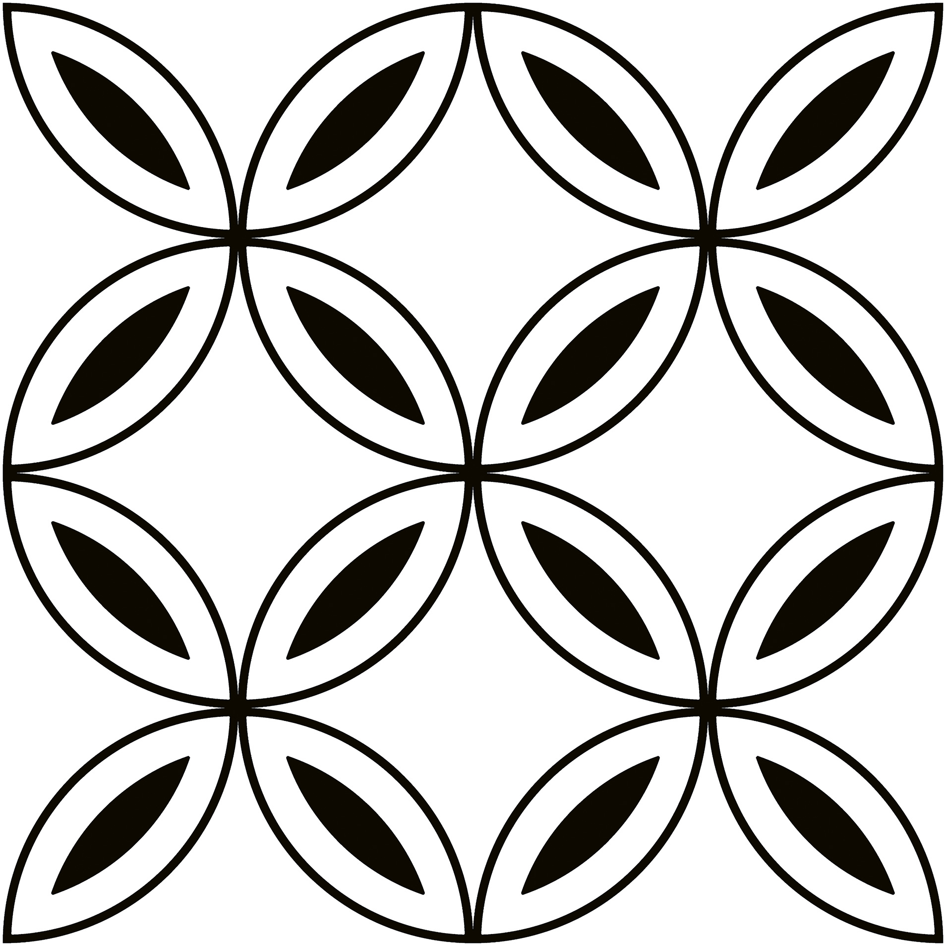 Керамогранит A17922 Stream геометрия белый 29,8х29,8, Cersanit