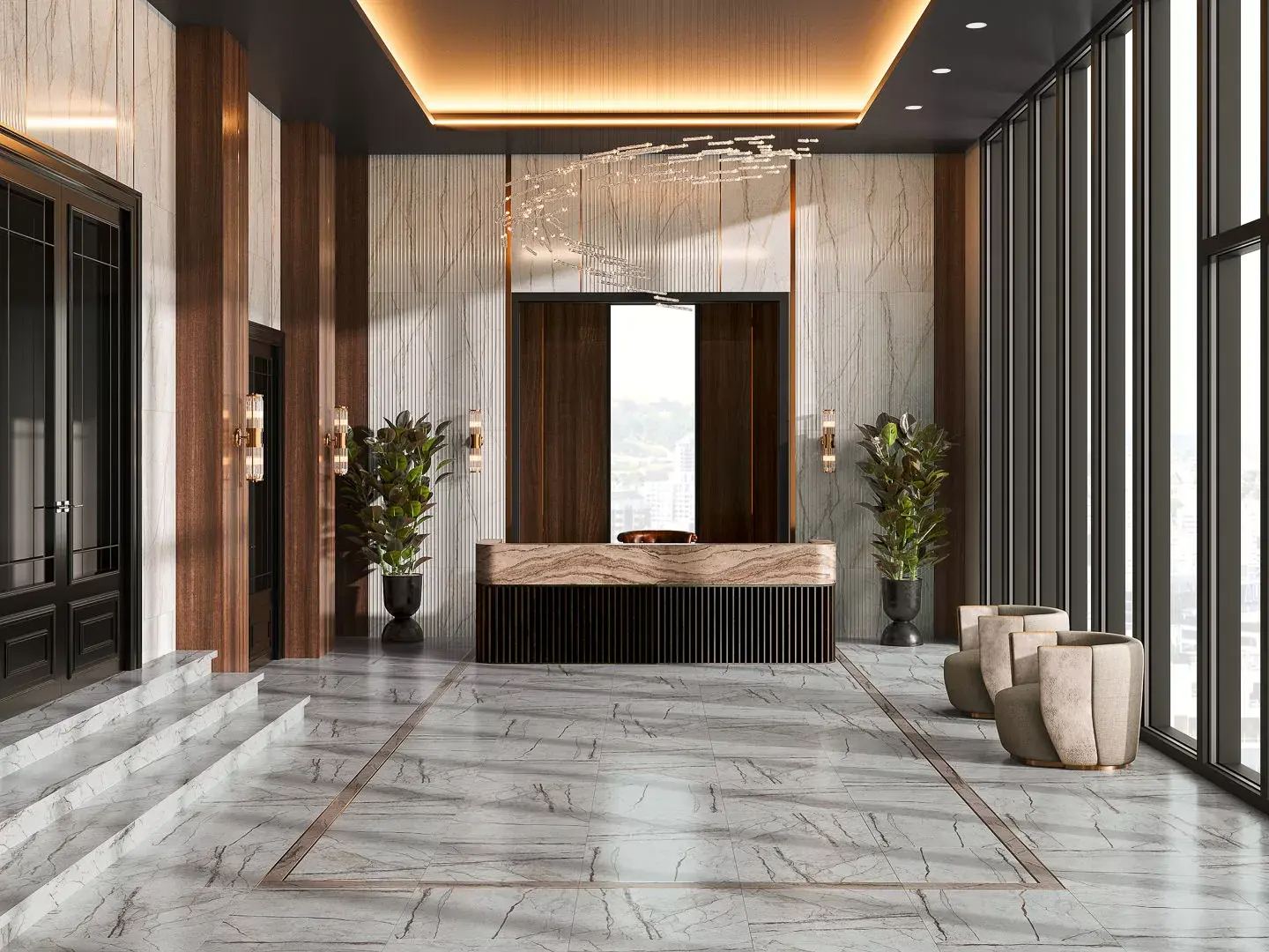 Коллекция плитки и керамогранита Ифран 60х119,5; 60х60, Kerama Marazzi (Керама Марацци)