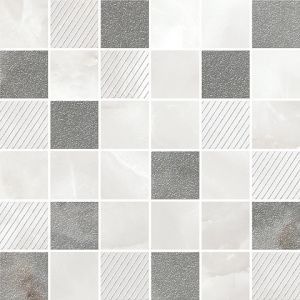 587433004 Opale (Опал) Grey Mosaic мозаика 30x30, Azori