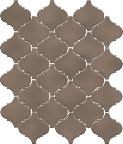 Керамогранит KM2630M0010N Арабески Марокко коричневый тёмный глянцевый 26x30x0,7, Kerama Marazzi (Керама Марацци)