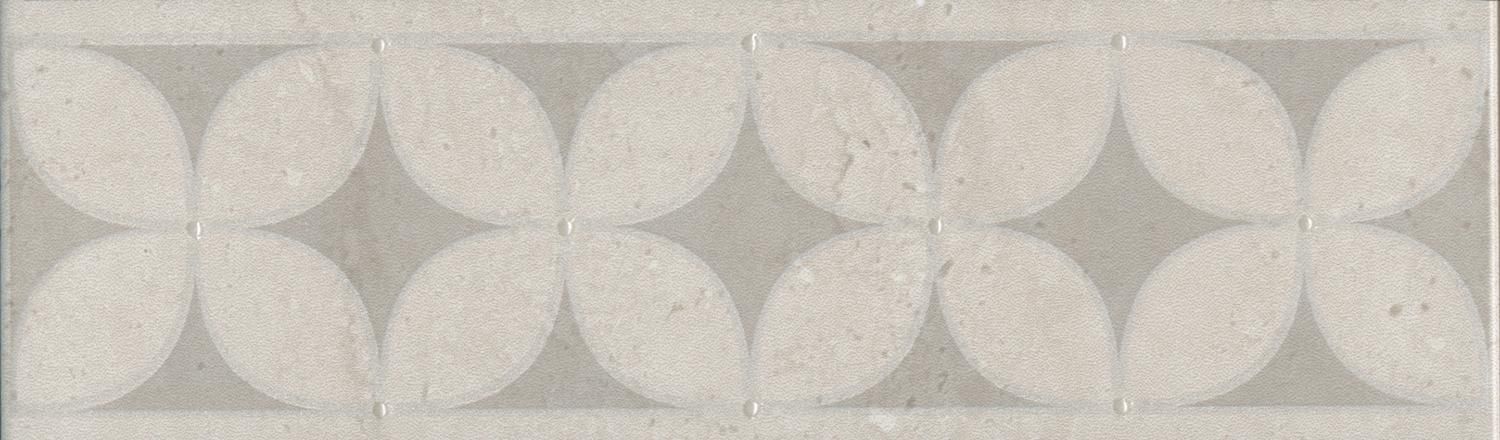 Бордюр OS\A217\8340 Туф бежевый светлый глянцевый 20x5,7x0,69, Kerama Marazzi (Керама Марацци)