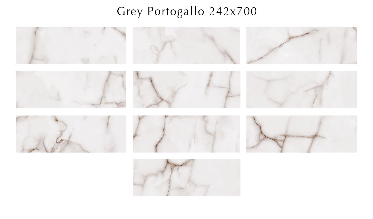 Плитка 509091201 Grey Portogallo (Грэй Портогáлло) 24,2х70, Eletto Ceramica (Элетто Керамика)