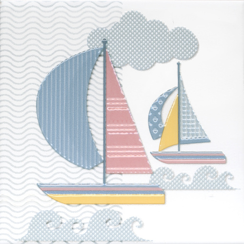 Декор VT\A377\5009 Бон Вояж "Парусник" 20x20x0,69, Kerama Marazzi (Керама Марацци)