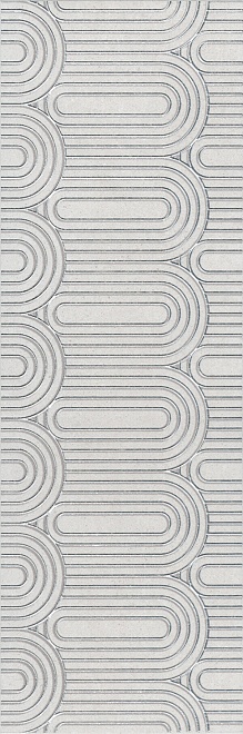 Декор OP\A201\12136R Безана серый светлый матовый обрезной 25x75x0,9, Kerama Marazzi (Керама Марацци)