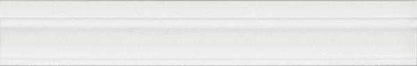 Бордюр BLC040R Багет Флориан белый матовый обрезной 30x5x1,9, Kerama Marazzi (Керама Марацци)