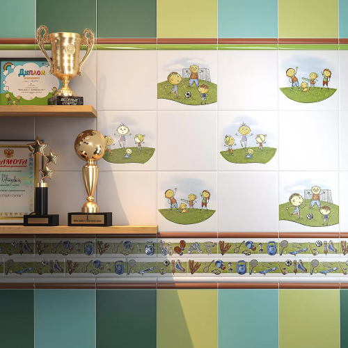 Коллекция плитки Весёлые старты 20x20, Kerama Marazzi (Керама Марацци)