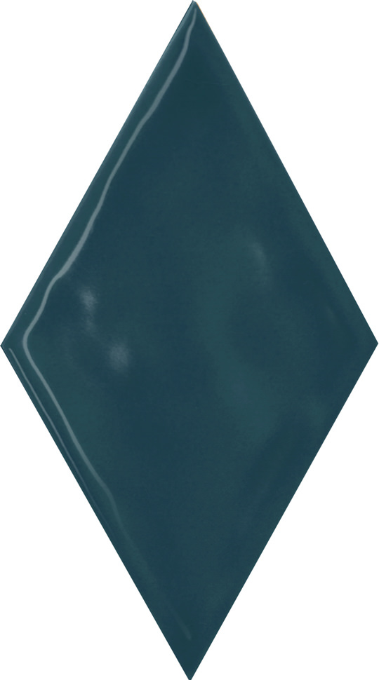 Декор KMD2SRB011BN Риад бирюзовый тёмный глянцевый 13,5x7,8x0,9, Kerama Marazzi (Керама Марацци)