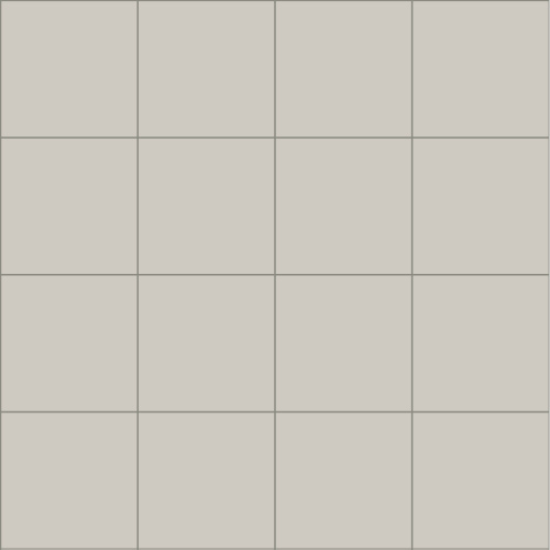 Фальш-квадрат плитка-модуль белый (001) 60х60, Keramark (Керамарк)