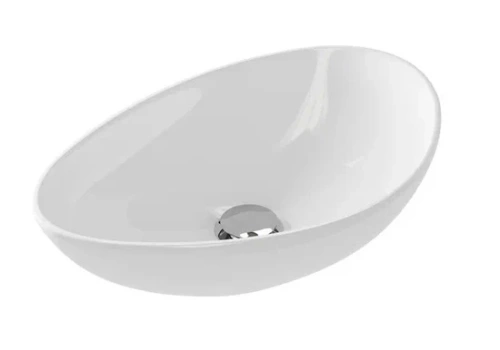 Раковина на столешницу MODUO 55 LEAF 0 отв., белый A63571, Cersanit