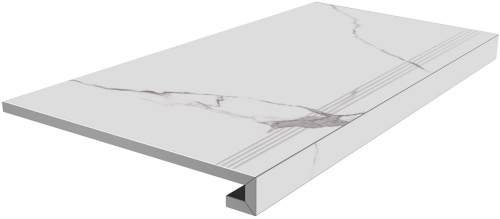 Ступень SG849992R\GCF клееная Монте Тиберио белый лаппатированный 33x80x0,9, Kerama Marazzi (Керама Марацци)