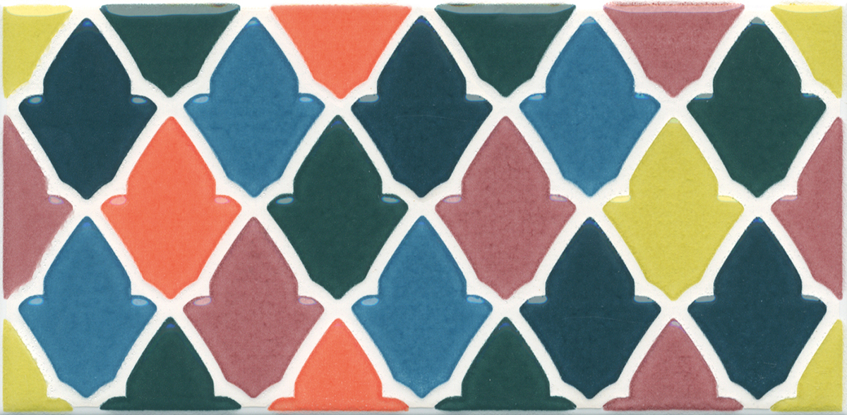 Декор HGD\A324\16000 Алькасар глянцевый 7,4x15x0,69, Kerama Marazzi (Керама Марацци)