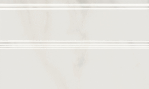 Плинтус FMB009 Гран Пале белый глянцевый 25x15x1,5, Kerama Marazzi (Керама Марацци)