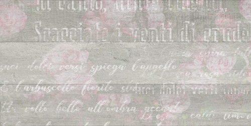 Плитка 65226 Abba (Абба) Flowers серый 30х60, Golden Tile