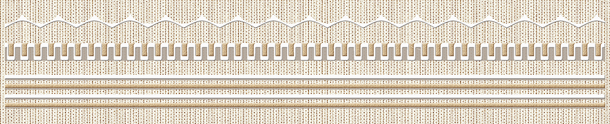 Бордюр 588471002 Romanico (Романико) Ginkgo бежевый 31,5х6,2, Azori (Азори)