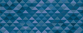 587082001 Vela (Вела) Indigo Confetti синий декор 20,1х50,5, Azori