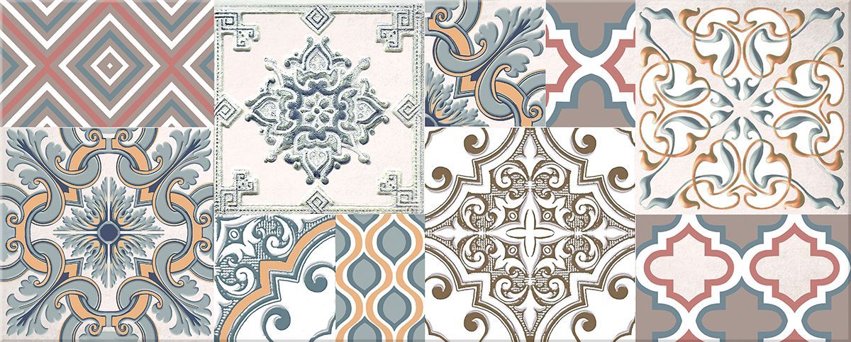 Декор 585602003 Eclipse (Эклипс) Selena мультиколор 20,1х50,5, Azori (Азори)