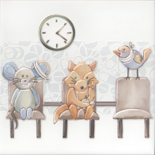 Декор VT\A506\5009 Айболит 6 20x20x0,69, Kerama Marazzi (Керама Марацци)