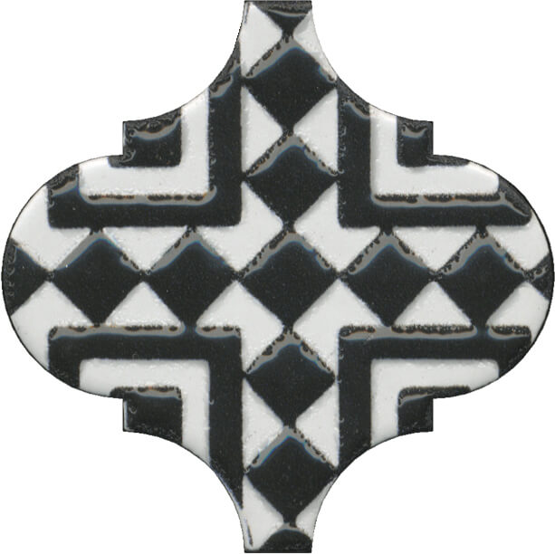 картинка OS\A25\65000  Арабески глянцевый орнамент 6,5*6,5 декор, Керама Марацци от магазина Плитбург 
