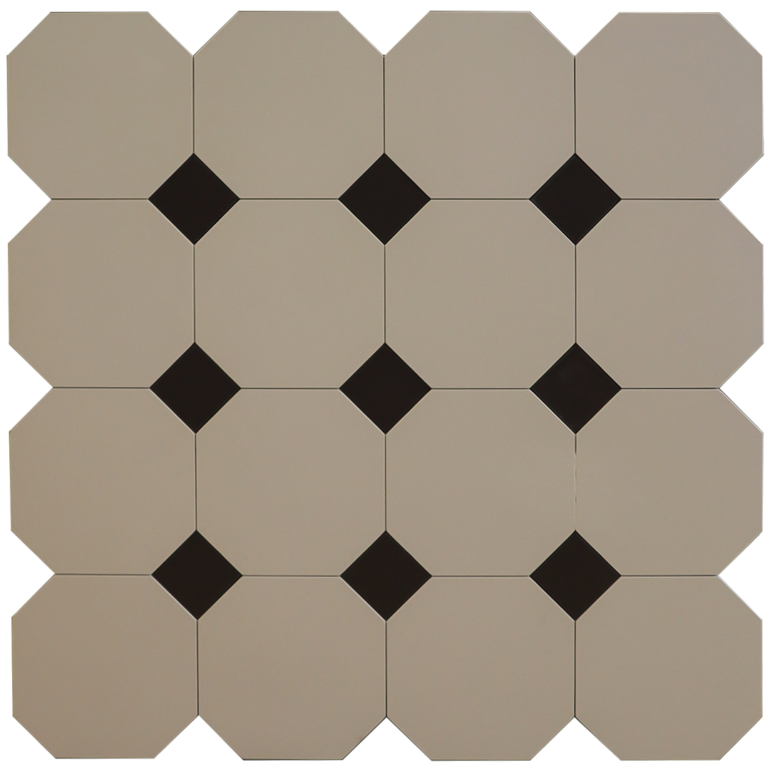 Фальш-октагон плитка-модуль под вставки 4,7х4,7 светло-серый (002) 60х60, Keramark (Керамарк)