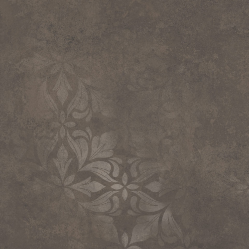 Керамогранит KM4040G0081N Хадду коричневый матовый декорированный 40,2x40,2x0,8, Kerama Marazzi (Керама Марацци)