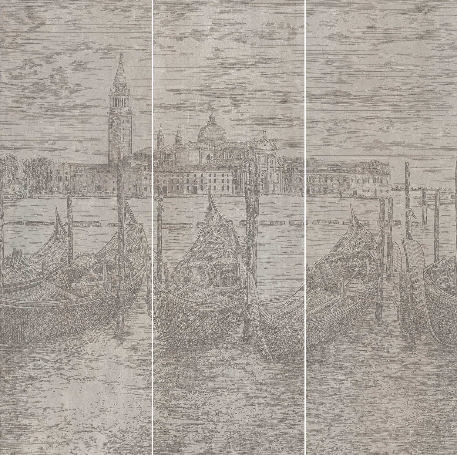 Панно VT\A622\3x\13126TR Гварди матовый обрезной 90х89,5x0,9 из 3-х частей 30x89.5, Kerama Marazzi (Керама Марацци)