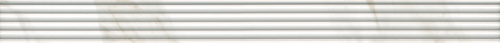Бордюр LSA014R Прадо белый структура глянцевый обрезной 40x3,4x0,9, Kerama Marazzi (Керама Марацци)