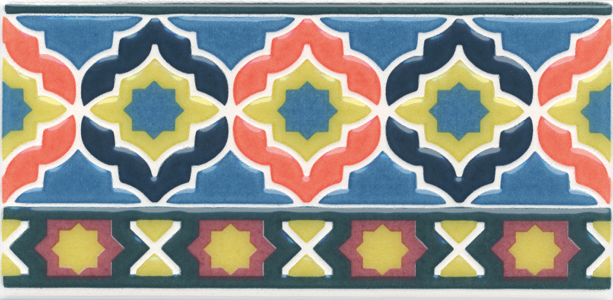 Декор HGD\A322\16000 Алькасар глянцевый 7,4x15x0,69, Kerama Marazzi (Керама Марацци)