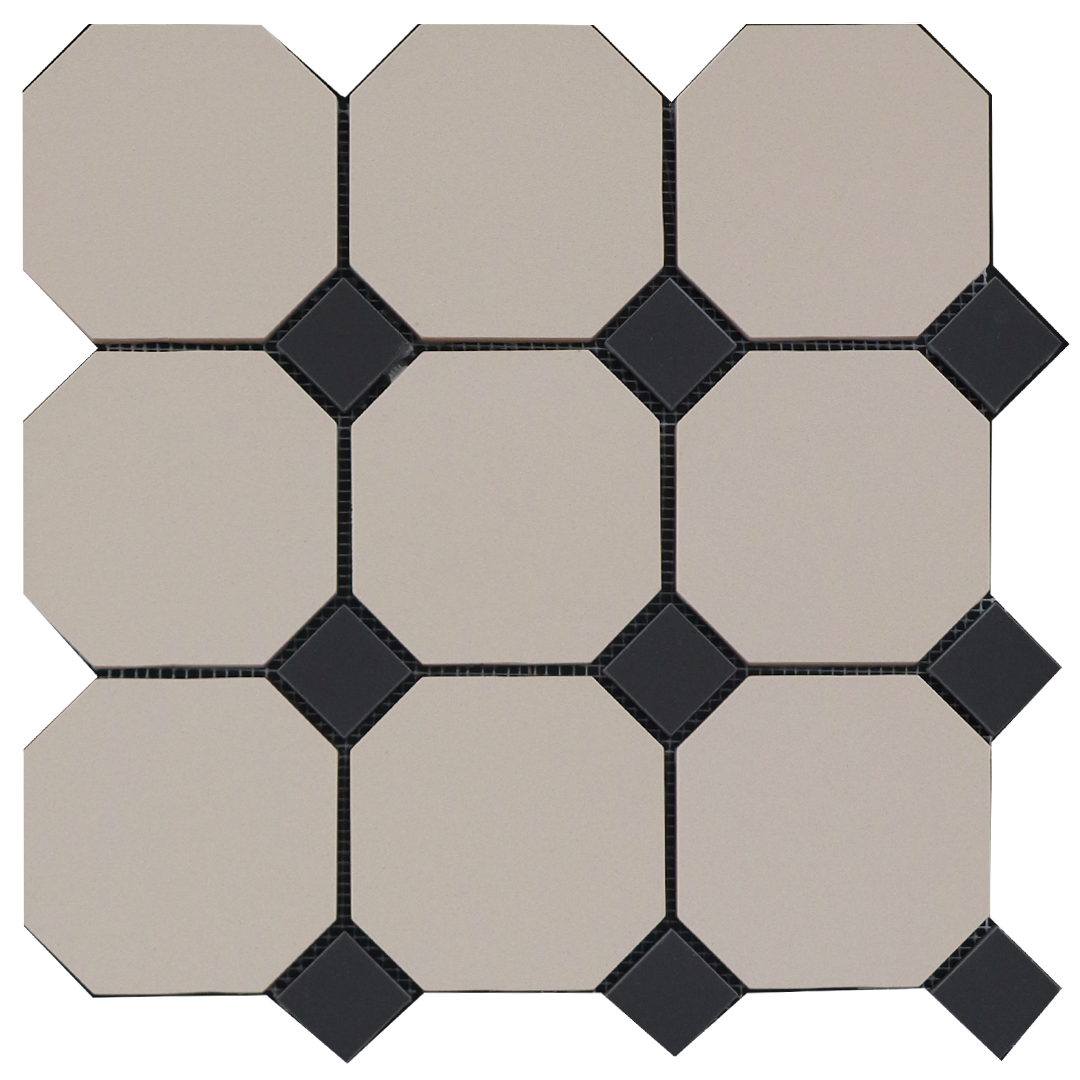 Петергоф Октагон 9.6*9.6 кофе с молоком (005/013) 29.2*29.2, Keramark (Керамарк)