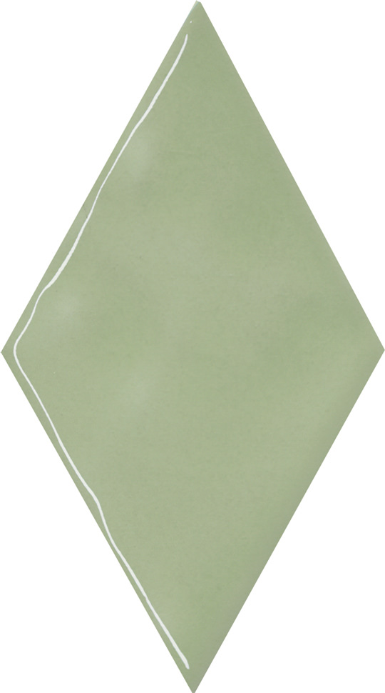 Декор KMD2SRB008BN Риад зелёный светлый глянцевый 13,5x7,8x0,9, Kerama Marazzi (Керама Марацци)