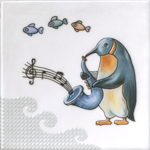 Декор VT\A484\5232 Симфония 5 глянцевый 20x20x0,69, Kerama Marazzi (Керама Марацци)