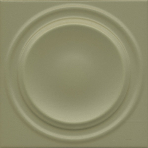 Декор OBE005 Аква Альта 2 зелёный матовый структура 20x20x0,95, Kerama Marazzi (Керама Марацци)