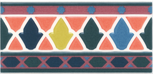 Декор HGD\A328\16000 Алькасар глянцевый 7,4x15x0,69, Kerama Marazzi (Керама Марацци)