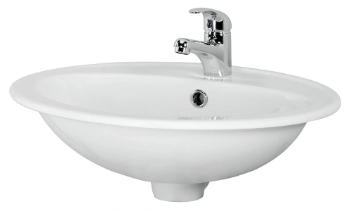 Раковина в столешницу CALLA 54 1 отв., белый UM-Cl/1, Cersanit
