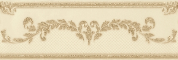 10200000090 Visconti beige border 03 глянцевый бордюр 8,5х25, Gracia Ceramica
