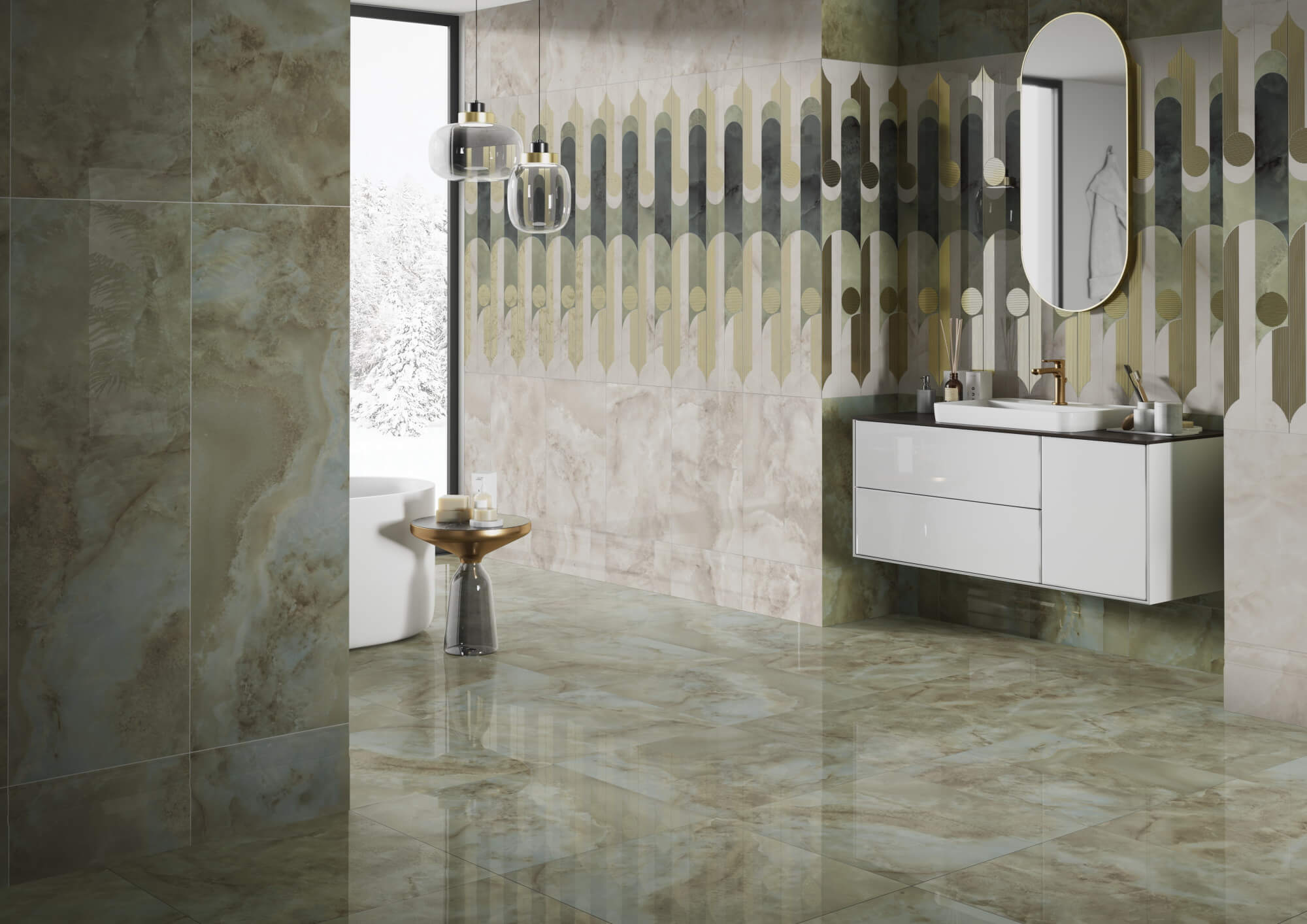  Коллекция плитки и керамогранита Джардини 40х120, Kerama Marazzi (Керама Марацци)