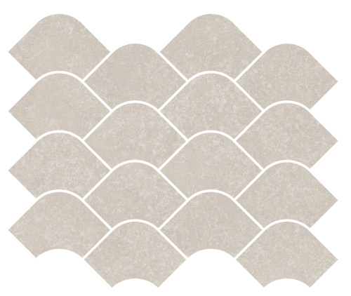 Декор KMD2HID001BR Касабланка наборный серый светлый матовый обрезной 30x25x0,9, Kerama Marazzi (Керама Марацци)