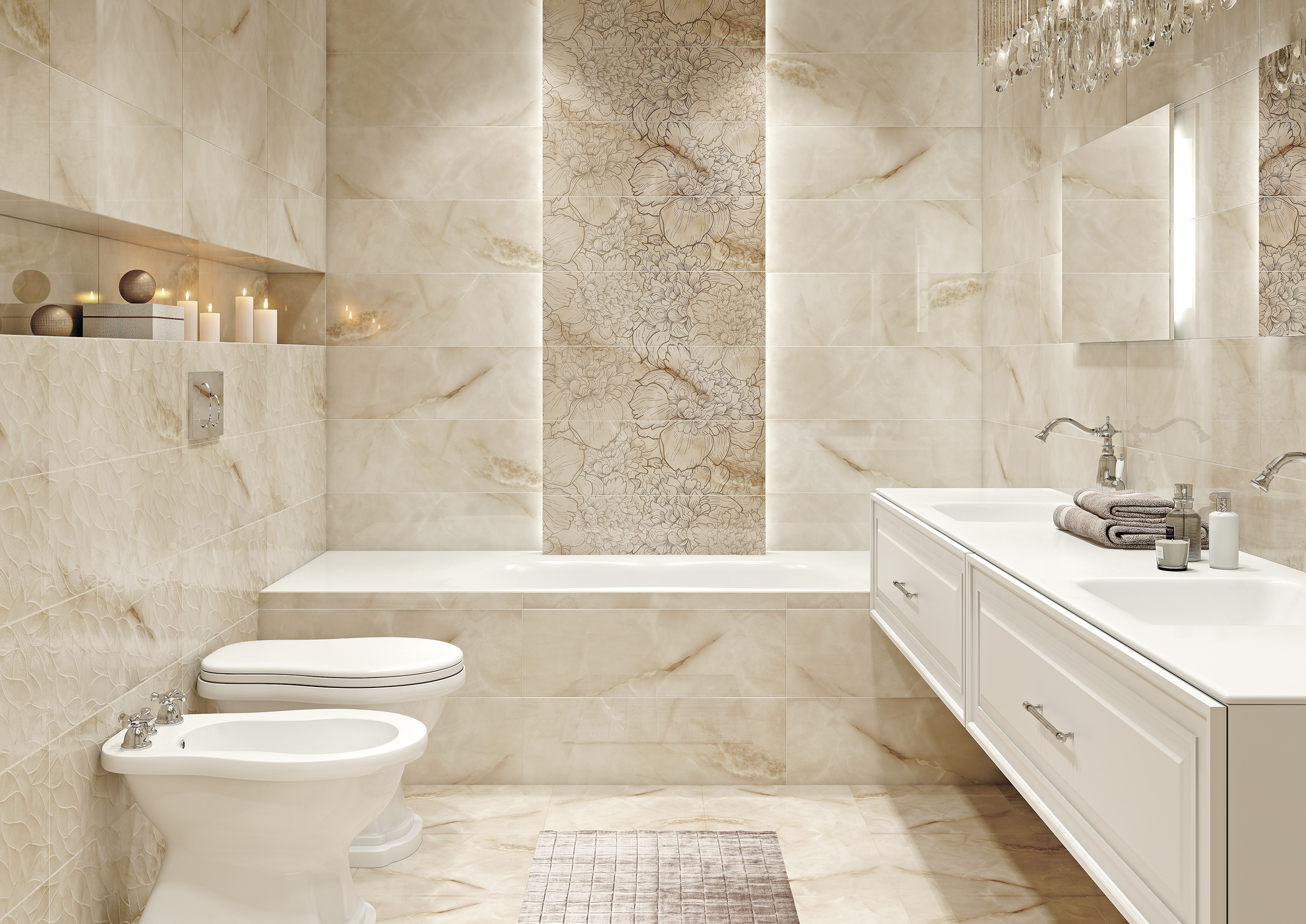 Коллекция плитки Ivory (Айвори) 25х75, Cersanit