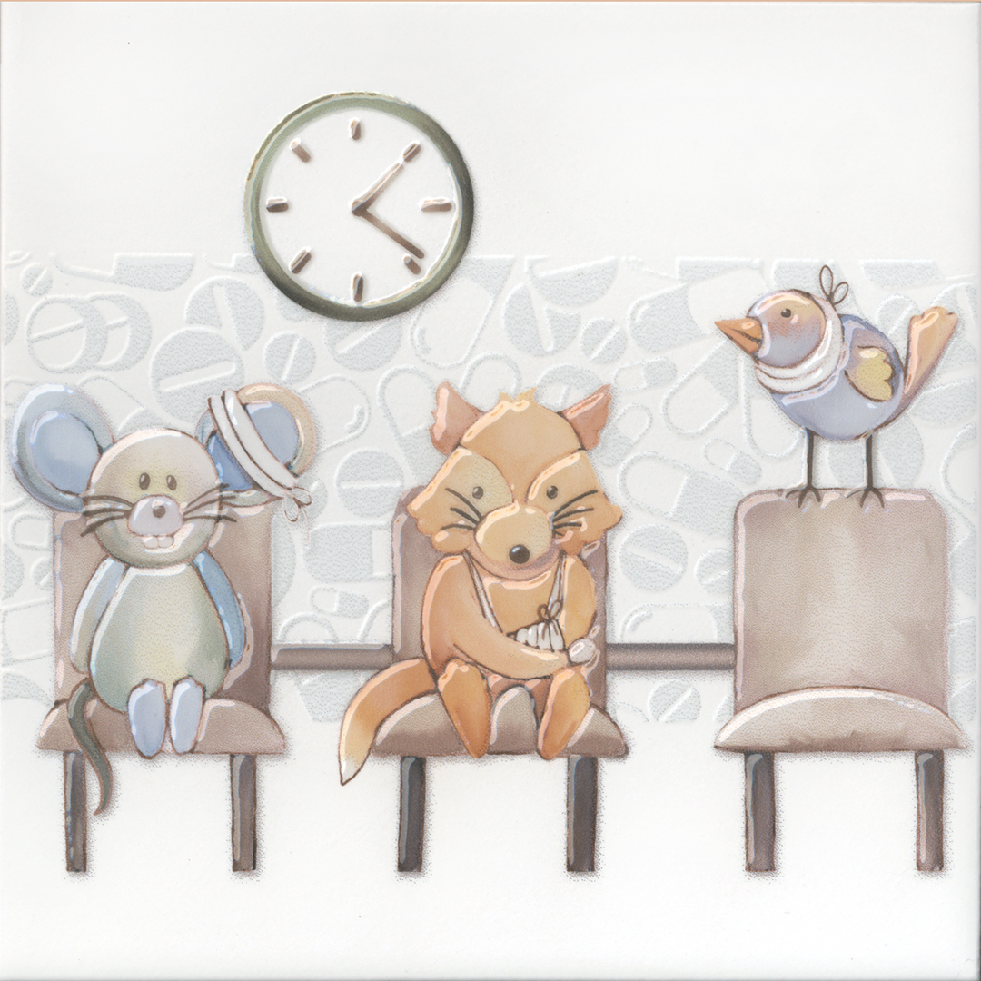 Декор VT\A506\5009 Айболит 6 20x20x0,69, Kerama Marazzi (Керама Марацци)