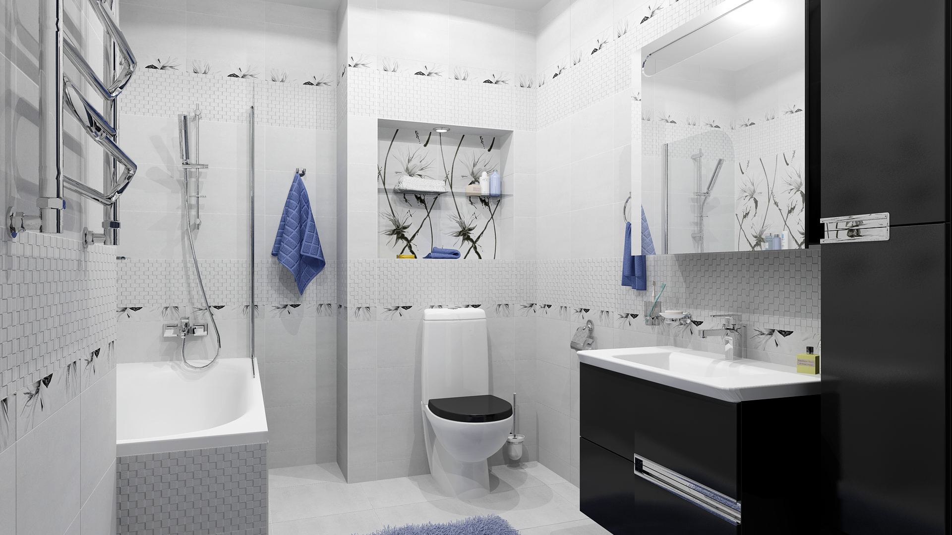 Коллекция плитки и керамогранита Картье 25х40, Gracia Ceramica (Грация Керамика)