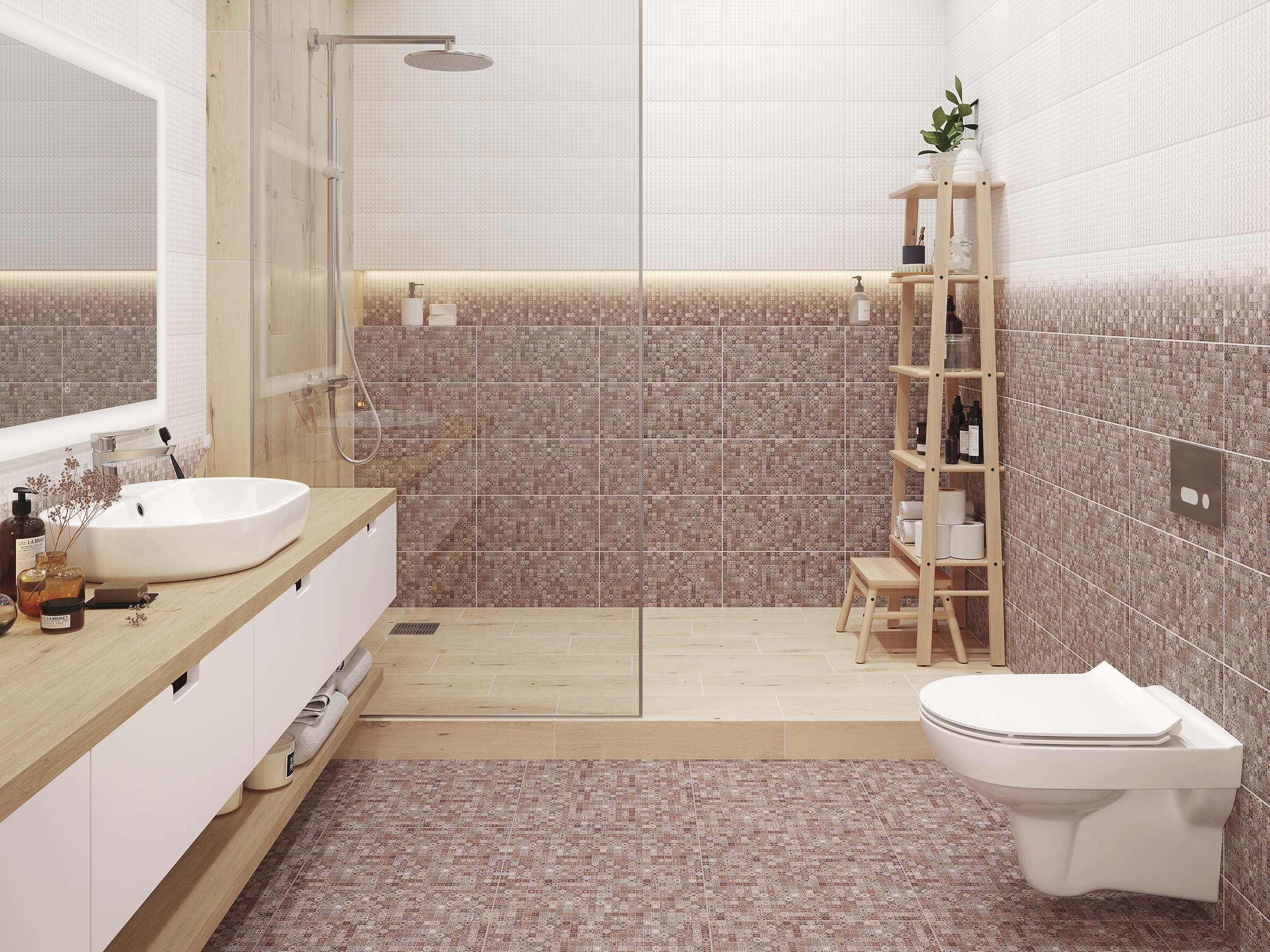 Коллекция плитки и керамогранита Hammam Beige (Хаммам) 20х44, Cersanit
