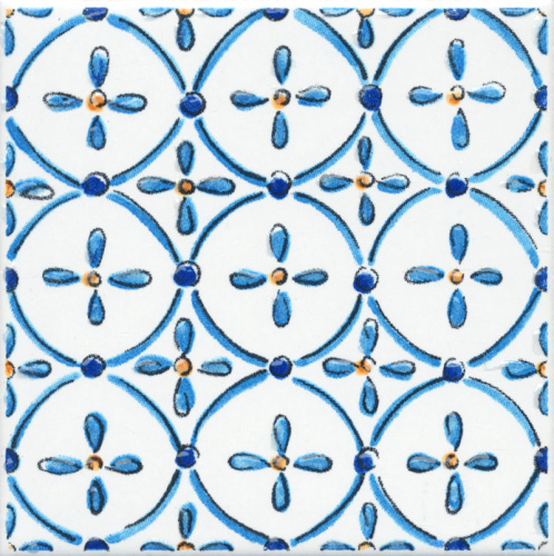 Вставка STG\A485\1146H Капри майолика  9,8x9,8x0,7, Kerama Marazzi (Керама Марацци)