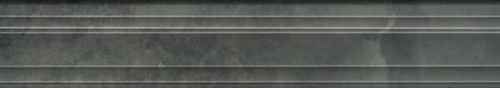 Бордюр BLF004R Багет Джардини серый темный глянцевый 40x7,3x2,7, Kerama Marazzi (Керама Марацци)