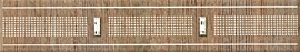 581221109 Оригами Табакко-Прагматика коричневый бордюр 27,8х5, Azori